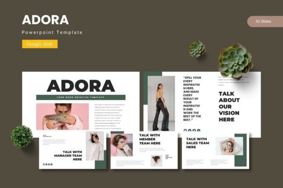 Adora: A Complete Google Slides Template for Polished Presentations