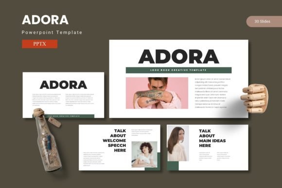 Adora - Powerpoint Template: Design Decks That Actually Connect