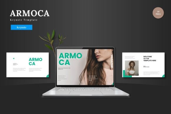 Armoca: A Clean Keynote Template for Modern Presentations