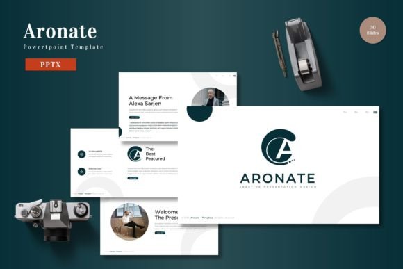 Aronate: The Modern Template for Stunning Presentations