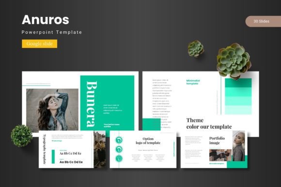 Bunera - Google Slide Template: A Modern Design Toolkit