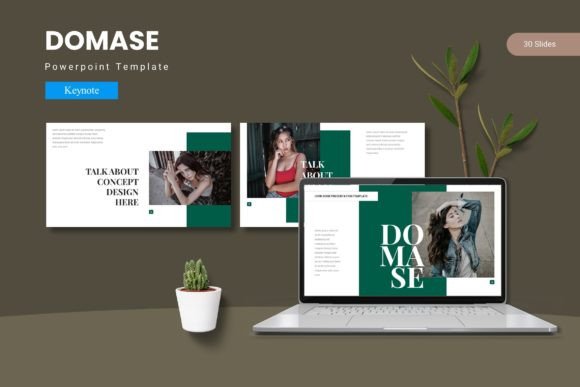 Domase - Keynote Template: Your Secret Weapon for Polished Presentations