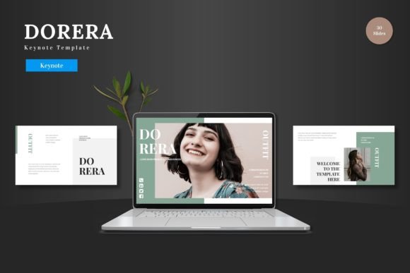 Dorera: A Keynote Template for Visual Storytelling