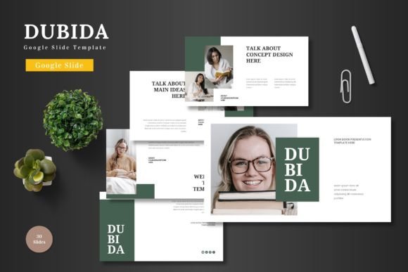 Dubida - Google Slide Template: A Designer's Guide to Polished Presentations