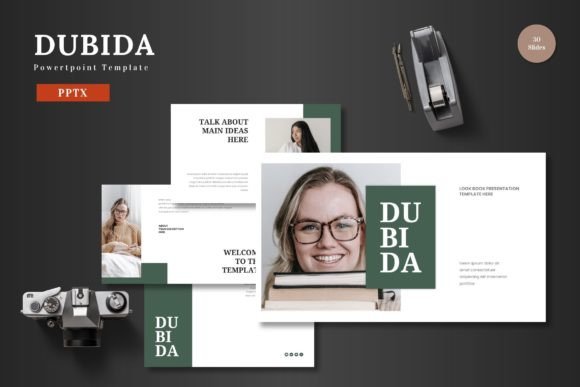 Dubida - Powerpoint Template: A Designer's Toolkit for Stunning Visuals
