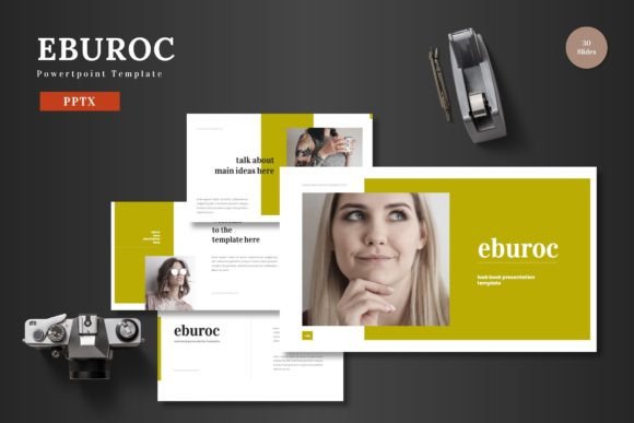 Eburoc: A Powerpoint Template for Modern Brand Storytelling