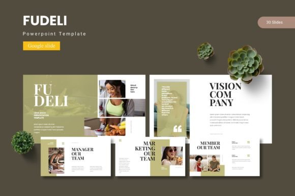 Fudeli: A Google Slide Template for Polished, Professional Presentations