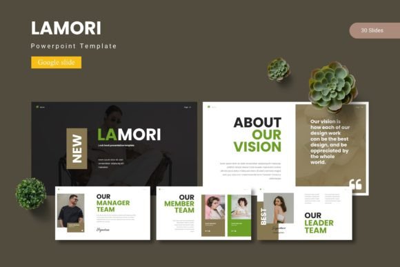 Lamori - Google Slide Template: Crafting Visual Stories
