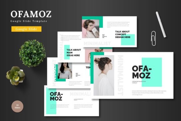 Ofamoz: Crafting Polished Presentations with a Professional Template