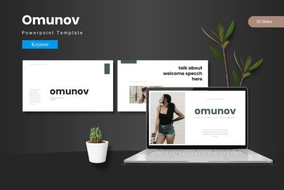 Omunov: The Keynote Template for Polished Presentations