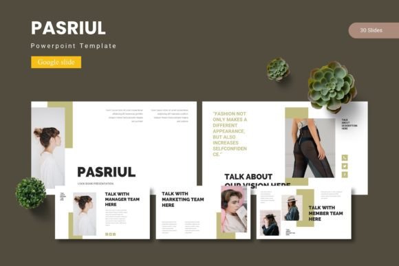 Pasriul: A Versatile Google Slide Template for Modern Presentations