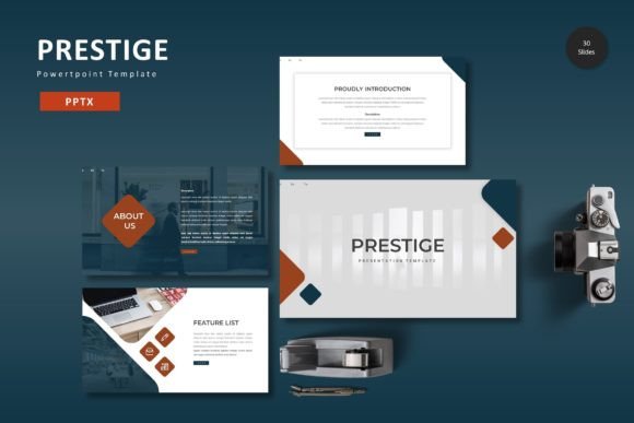 Present with Impact: The Prestige PowerPoint Template
