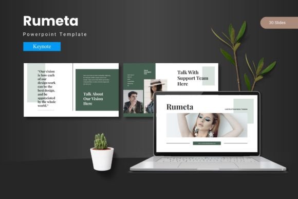 Rumeta - Keynote Template: Designing Presentations That Stick