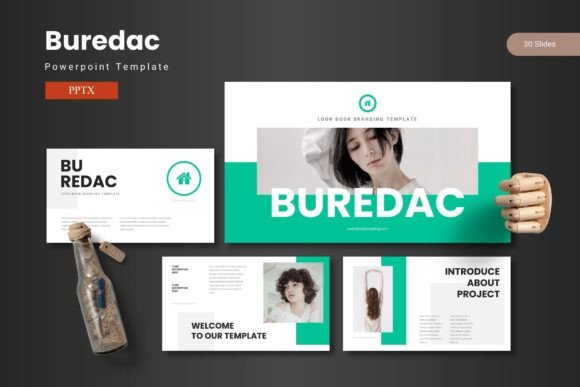 Share Your Ideas with Confidence Using the Buredac PowerPoint Template