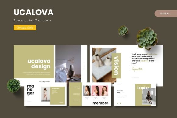 Ucalova: Crafting Cohesive Visual Stories with This Template